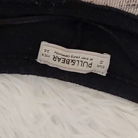 Women's Pull&Bear sweater small pre-owned used great blue patterned aztec - Picture 7 of 8